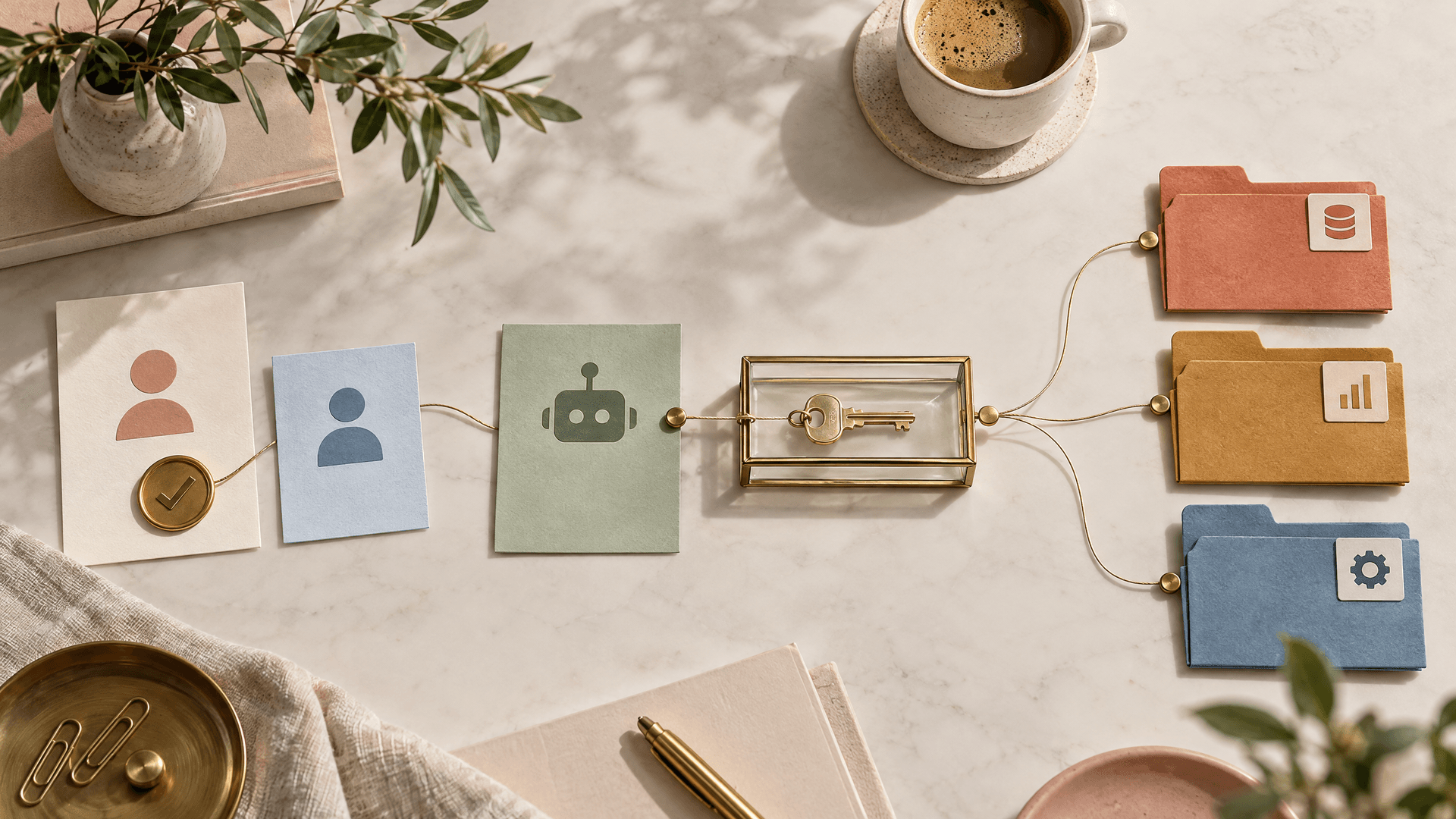 The Credential Broker Is the Boundary: Just-in-Time Identity for AI Agents